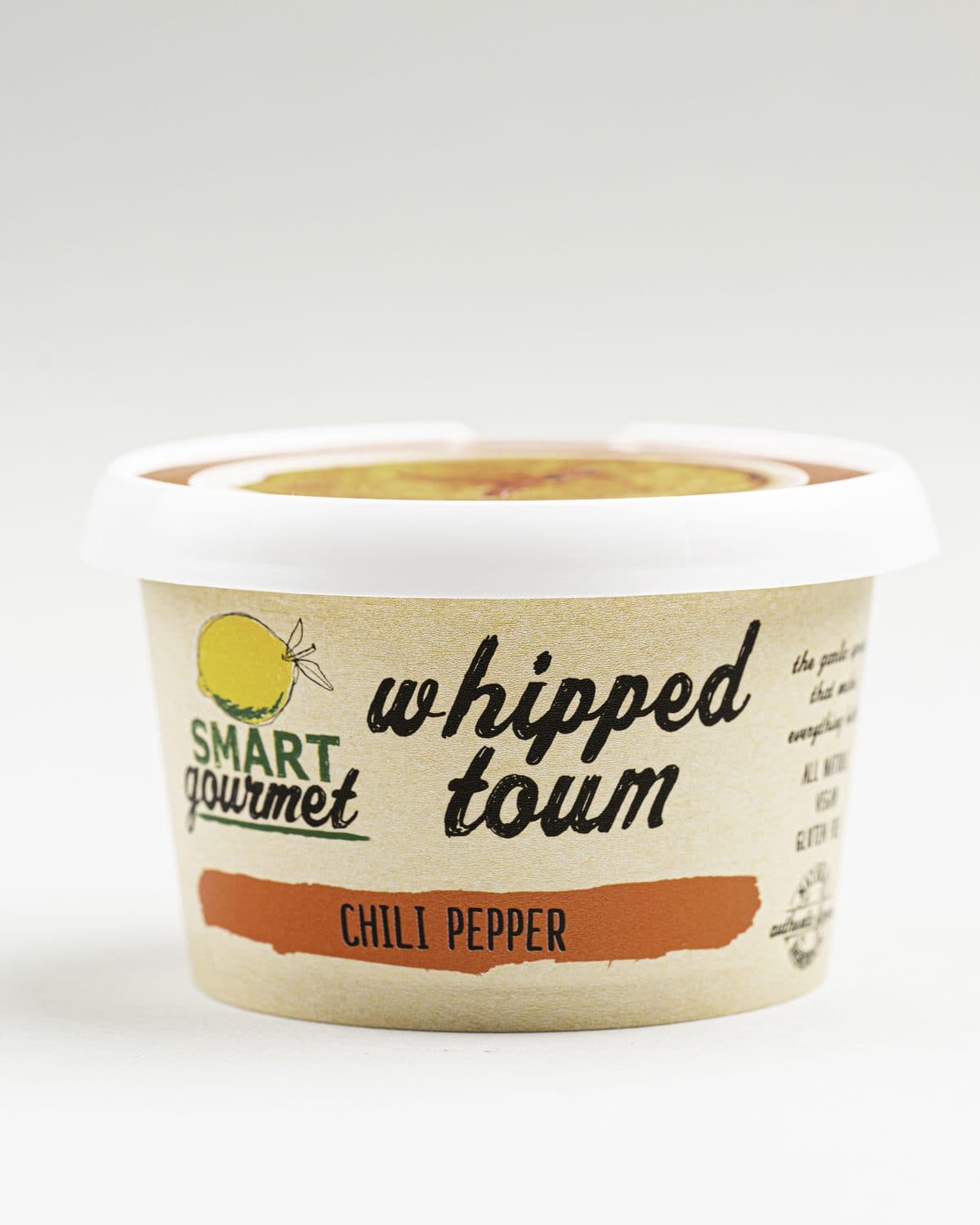 Smart Gourmet Whipped Toum Chili Pepper tub